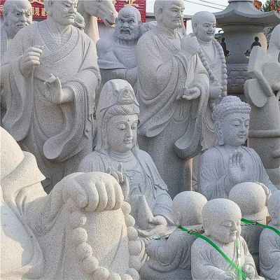 石雕佛像、菩薩像