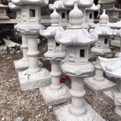 花崗巖石雕燈，中國傳統古建照明燈籠