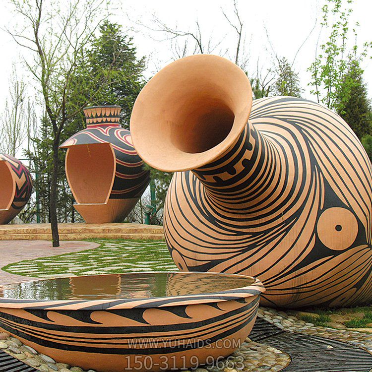 玻璃鋼創意瓶子，休閑公園景觀雕塑